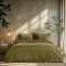 Beauty Home Ζεύγος μαξιλαροθήκες μονόχρωμες Art 1700 Harmony 52x73 Λαδί