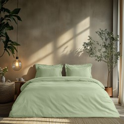 Beauty Home Ζεύγος μαξιλαροθήκες μονόχρωμες Art 1700 Harmony 52x73 Μέντα