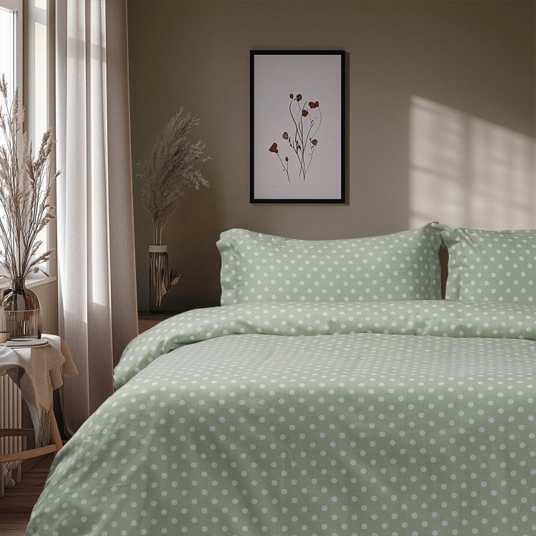 Beauty Home Σετ κουβερλί μονό Art 10101 Fancy 160x230 Μέντα