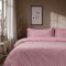 Beauty Home Σετ κουβερλί μονό Art 10101 Fancy 160x230 Ροζ