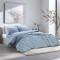 Beauty Home Σετ κουβερλί μονό Glory Art 12366 160x230 Βεραμάν,Μπλε