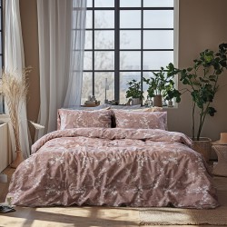 Beauty Home Σετ κουβερλί υπέρδιπλο Glory Art 12380 220x240 Μόκα