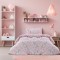 Beauty Home Σετ κουβερλί μονό Candy Art 6328 160x230 Ροζ
