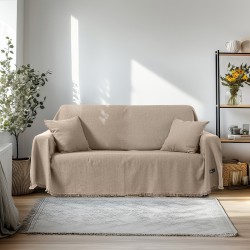 Beauty Home Ριχτάρια σετ 2τμχ Amos Art 8719 (170x240+170x290) Μπεζ