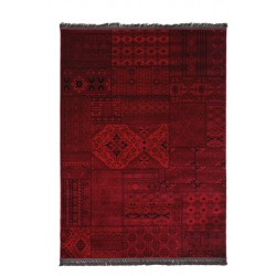 Κλασικό Χαλί Afgan 7675A D.Red Royal Carpet