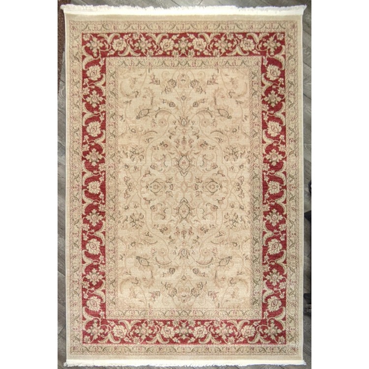 Χαλί Ziegler 7708 Cream / Tile Red Χαλί Ziegler 7708 Cream / Tile Red
