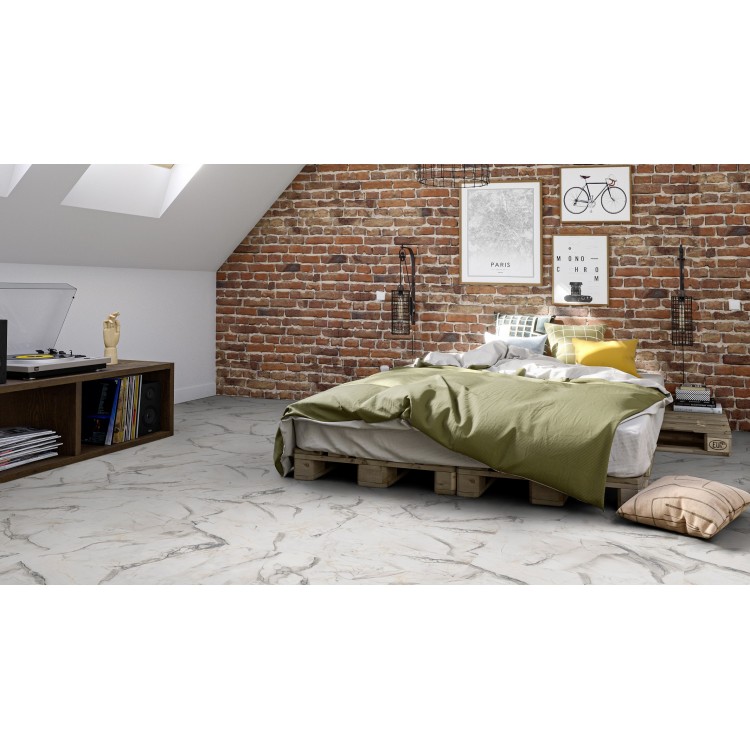 Βινυλική Πλάκα Tarkett Inspiration 55 - 24522044 Carrara Grande White Βινυλική Πλάκα Tarkett Inspiration 55 - 24522044 Carrara Grande White