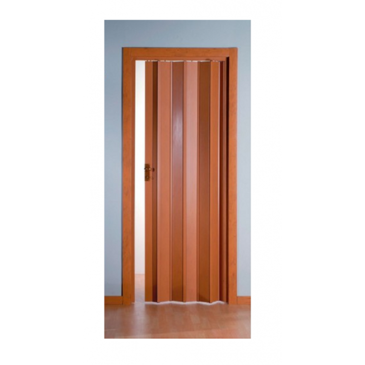 Πτυσσόμενη Πόρτα Φυσαρμόνικα PVC Χρώματα Ξύλου Ύψους Έως 222cm