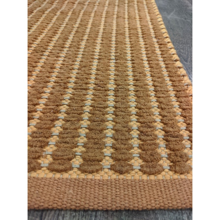Διάδρομος Βαμβακερός χειροποίητος Akivel 034 Beige Διάδρομος Βαμβακερός χειροποίητος Akivel 034 Beige