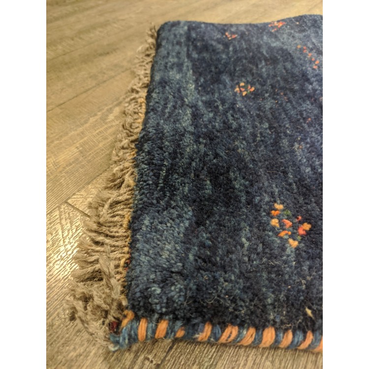 Διάδρομος Χειροποίητος Μάλλινος Gabbeh Blue 56x206 Διάδρομος Χειροποίητος Μάλλινος Gabbeh Blue 56x206