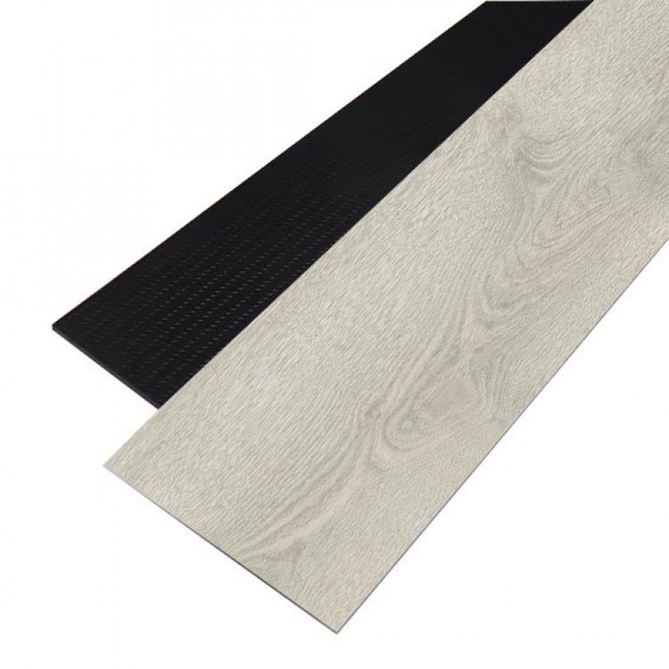BASIC LVT ΒΙΝΥΛΙΚΗ ΛΩΡΙΔΑ 2mm GREY OAK 98282 NewPlan