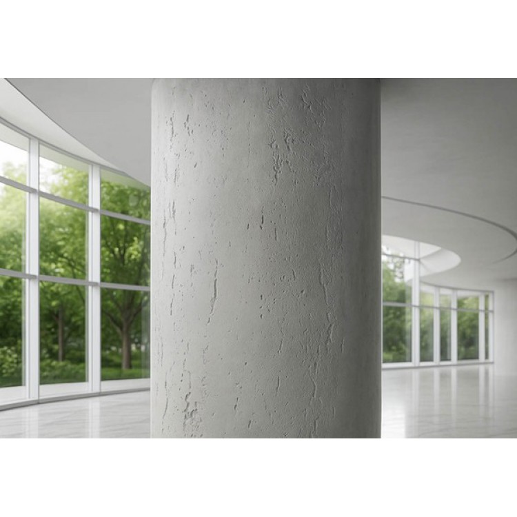 PANEL ΕΥΚΑΜΠΤΗΣ ΠΕΤΡΑΣ 104040 TRAVERTINE 600/1200mm LIGHT GREY NewPlan