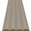 MDF PANEL ΜΕ 3D ΠΗΧΑΚΙΑ 806090 WAVE DL 16/119/2750mm SAND GREY NewPlan