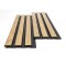 PS PANEL ΜΕ 3D ΠΗΧΑΚΙΑ F4 PIANO 12/122/2900mm NAT.OAK/BLACK NewPlan