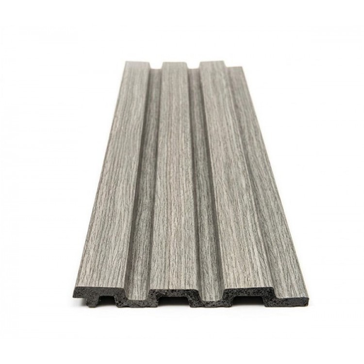 PS PANEL ΜΕ 3D ΠΗΧΑΚΙΑ 02 PIANO (ΜΟΝΟΧΡΩΜΟ  ΓΚΡΙ) 12/122/2900mm  GREY NewPlan