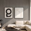 PS PANEL ΜΕ 3D ΠΗΧΑΚΙΑ 02 PIANO (ΜΟΝΟΧΡΩΜΟ  ΓΚΡΙ) 12/122/2900mm  GREY NewPlan