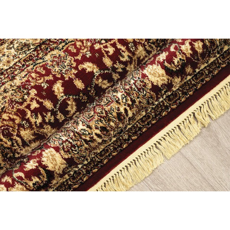 ΧΑΛΙ PERSIA 5649 BURGUNDY ΜΕ ΚΡΟΣΣΙ