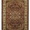 ΧΑΛΙ PERSIA 5649 BURGUNDY ΜΕ ΚΡΟΣΣΙ