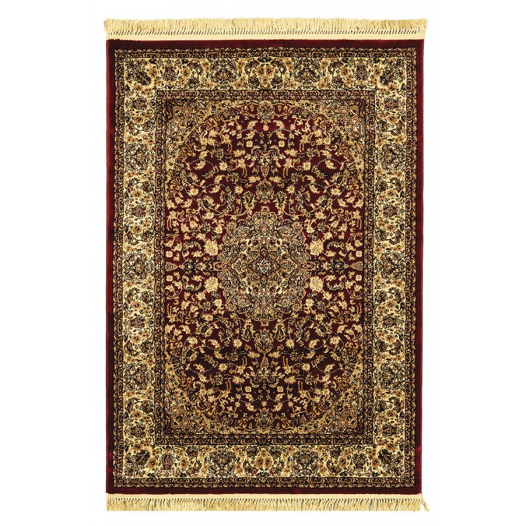 ΧΑΛΙ PERSIA 5649 BURGUNDY ΜΕ ΚΡΟΣΣΙ