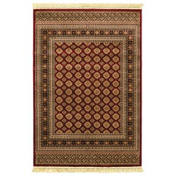 ΧΑΛΙ PERSIA 7838 BURGUNDY ΜΕ ΚΡΟΣΣΙ