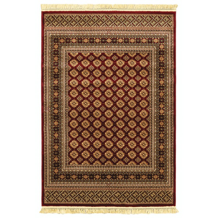 ΧΑΛΙ PERSIA 7838 BURGUNDY ΜΕ ΚΡΟΣΣΙ