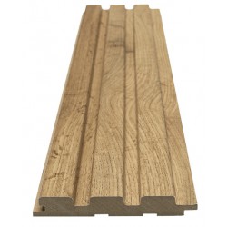 MDF PANEL ΜΕ 3D ΠΗΧΑΚΙΑ 508090 BEAT ST 16/119/2750mm PECAN NewPlan