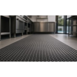 ΠΛΑΣΤΙΚΟ ΔΑΠΕΔΟ ZIGZAG ΜΑΤ 8mm GREY 1.20Μ NewPlan