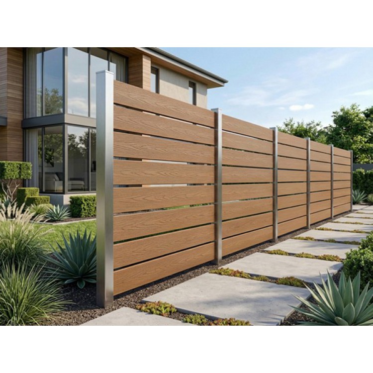 WPC ΠΕΡΙΦΡΑΞΗΣ PREMIUM  20/120mm  WOOD 25150 NewPlan