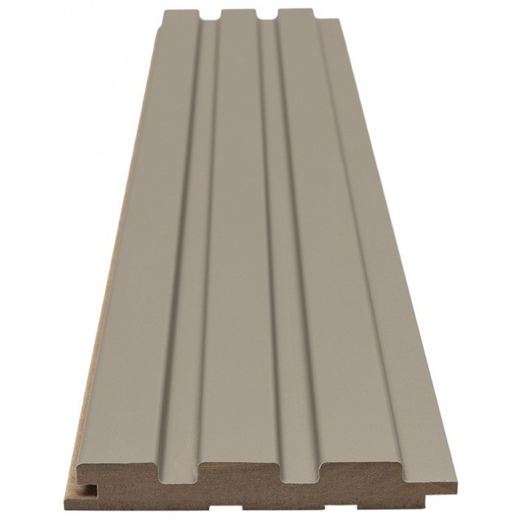 MDF PANEL ΜΕ 3D ΠΗΧΑΚΙΑ 506090 BEAT DL 16/119/2750mm SAND GREY NewPlan