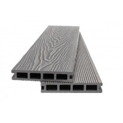 DECK-WPC ΔΑΠΕΔΟΥ ΝΕΑΣ ΓΕΝΙΑΣ 25/146mm L.GREY 80180 NewPlan