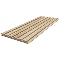 MDF PANEL ΜΕ 3D ΠΗΧΑΚΙΑ 501050 BEAT ST 16/119/2750mm SONOMA OAK NewPlan