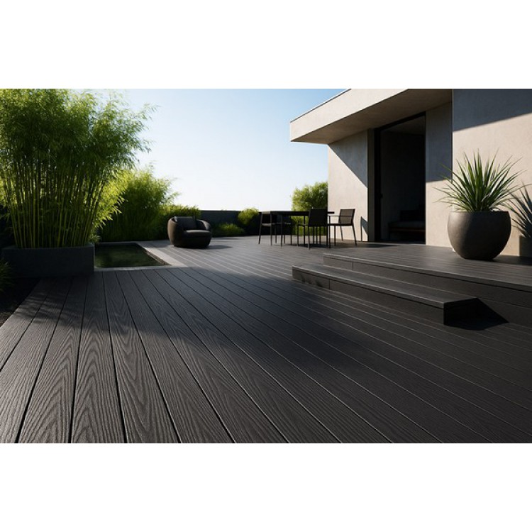 DECK-WPC ΔΑΠΕΔΟΥ ΝΕΑΣ ΓΕΝΙΑΣ 25/146mm D.GREY 8050 NewPlan