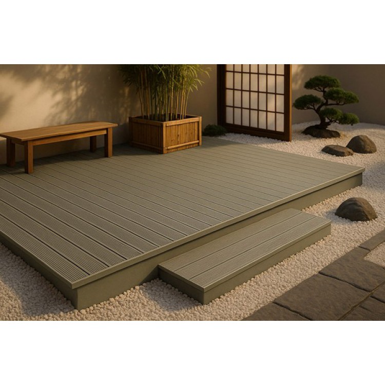 DECK-WPC ΔΑΠΕΔΟΥ 23/140mm OLIVE  40170 NewPlan
