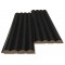 MDF PANEL ME 3D ΠΗΧΑΚΙΑ 805090 WAVE ST 16/119/2750mm BLACK EDITION NewPlan