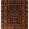 ΧΑΛΙ PERSIA 2273 BURGUNDY ΜΕ ΚΡΟΣΣΙ 