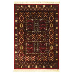ΧΑΛΙ PERSIA 2273 BURGUNDY ΜΕ ΚΡΟΣΣΙ 