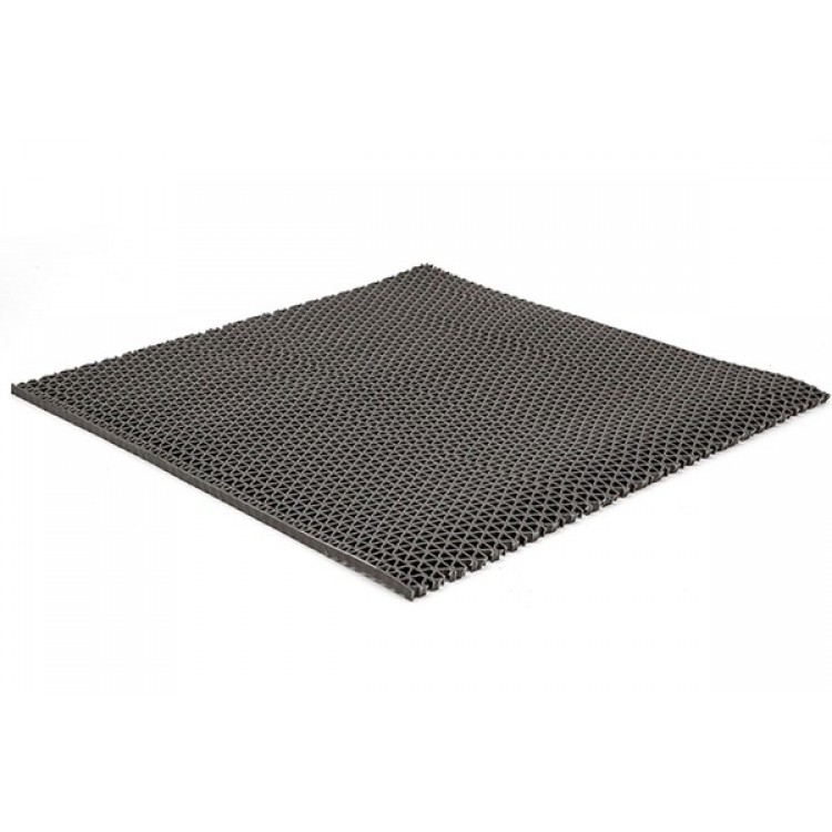 ΠΛΑΣΤΙΚΟ ΔΑΠΕΔΟ ZIGZAG ΜΑΤ 5mm GREY 1.20Μ NewPlan