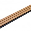 WPC PANEL 2ης ΓΕΝΙΑΣ ΜΕ 3D ΠΗΧΑΚΙΑ 25/147.5mm OAK 5580 NewPlan