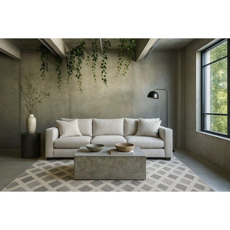 ΧΑΛΙ ETHNIK 3729D GREY-ECRU - 070X140  NewPlan