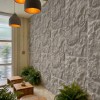 PANEL PU ΤΕΧΝΗΤΗΣ ΠΕΤΡΑΣ 334040 ROCK STONE 600/1200mm LIGHT GREY NewPlan