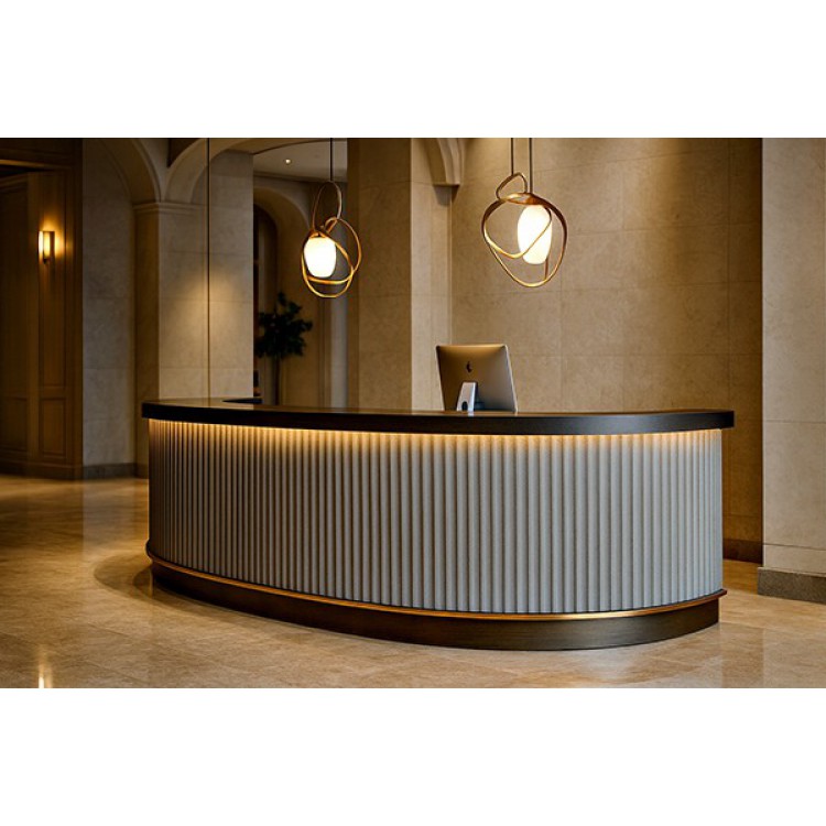 PANEL ΕΥΚΑΜΠΤΗΣ ΠΕΤΡΑΣ 113050 RIPPLE BOARD 600/1200mm MEDIUM GREY NewPlan