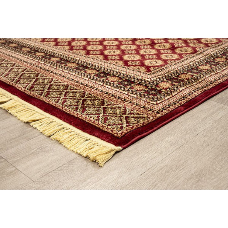 ΧΑΛΙ PERSIA 7838 BURGUNDY ΜΕ ΚΡΟΣΣΙ