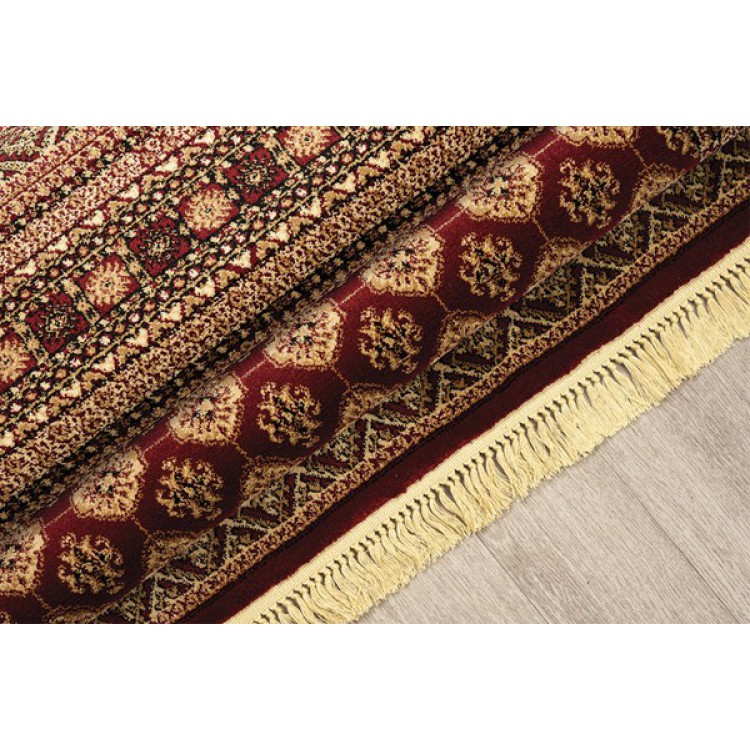 ΧΑΛΙ PERSIA 7838 BURGUNDY ΜΕ ΚΡΟΣΣΙ