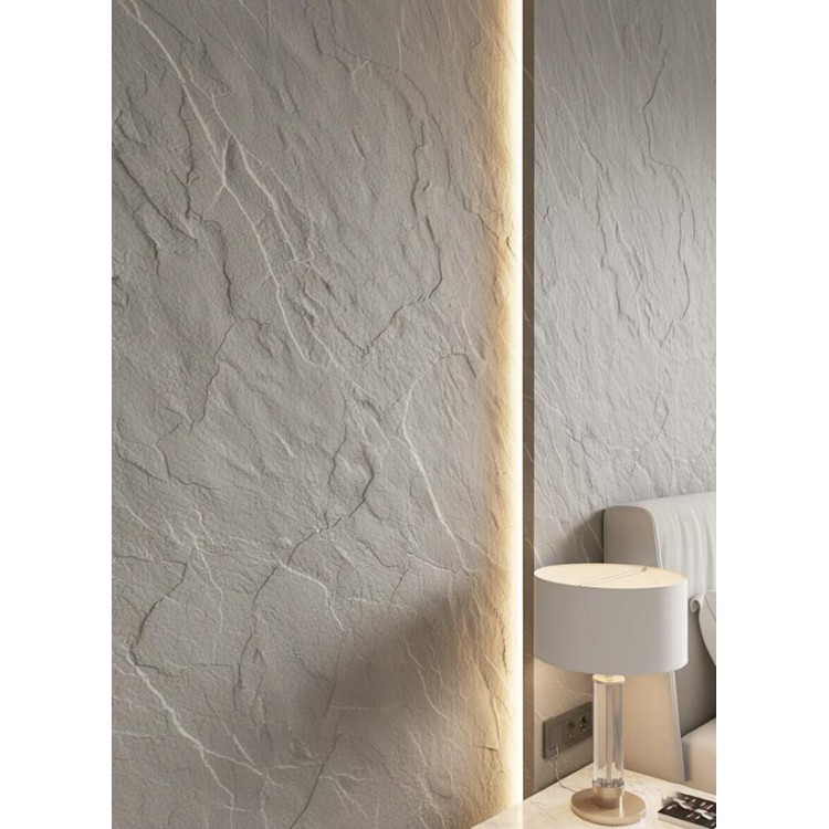 PANEL 101040 (ΚΙΒ   9ΤΜΧ)  ΕΥΚΑΜΠΤΗΣ ΠΕΤΡΑΣ 600/1200mm SLATE LIGHT GREY NewPlan