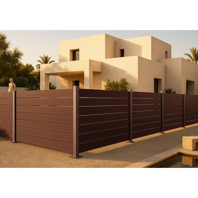 WPC ΠΕΡΙΦΡΑΞΗΣ ΝΕΑΣ ΓΕΝΙΑΣ 21/120mm L.BROWN 9040 NewPlan