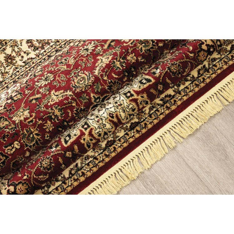 ΧΑΛΙ PERSIA 1019 BURGUNDY ΜΕ ΚΡΟΣΣΙ 