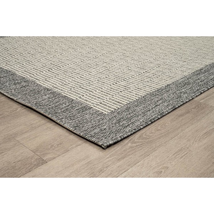 ΧΑΛΙ ETHNIK  9825D GREY-ECRU - 133X190  NewPlan