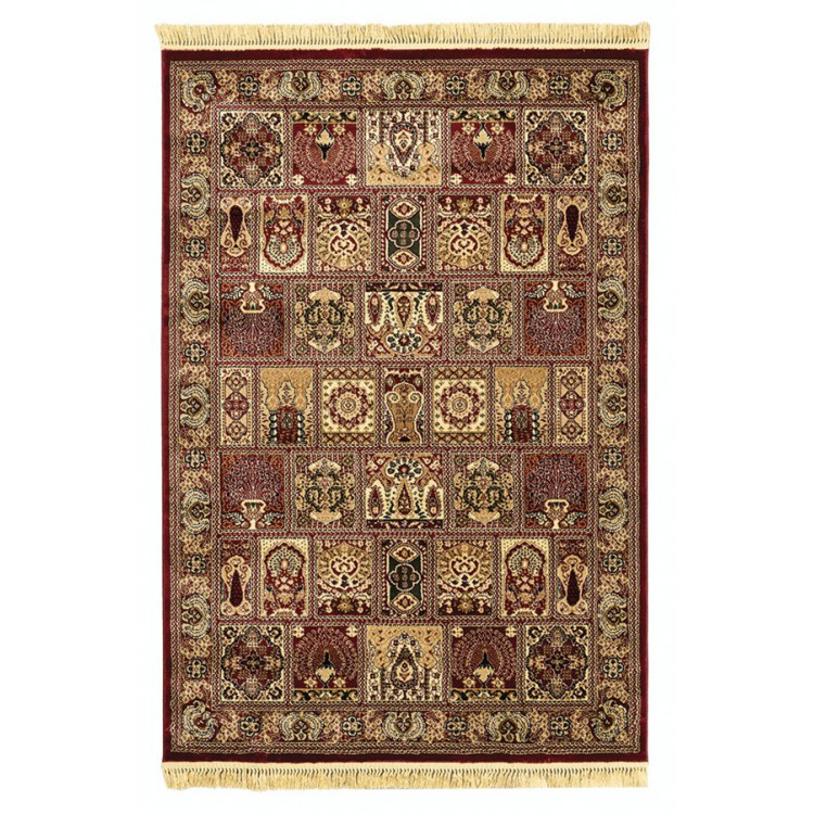 ΧΑΛΙ PERSIA 6283 BURGUNDY ΜΕ ΚΡΟΣΣΙ