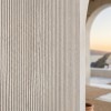 GIGA PANEL 1200/2800mm (ΣΕΤ 2ΤΜΧ)  ΕΥΚΑΜΠΤΗ ΠΕΤΡΑ 119020 LINE STONE BOARD  BEIGE WHITE NewPlan