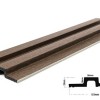 PS PANEL  ΜΕ 3D ΠΗΧΑΚΙΑ 08 RESIDENCE 21/122 mm DARK BROWN OAK NewPlan